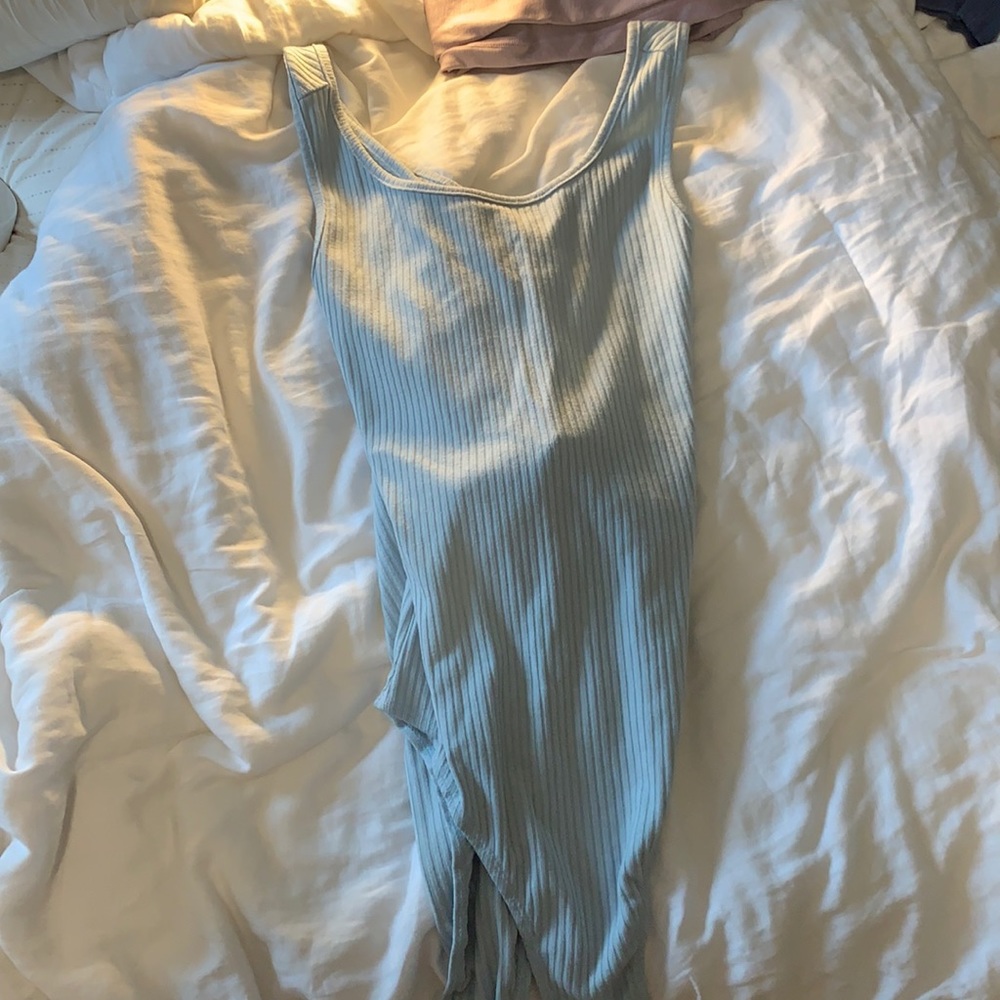 Princess Polly light blue body suit.